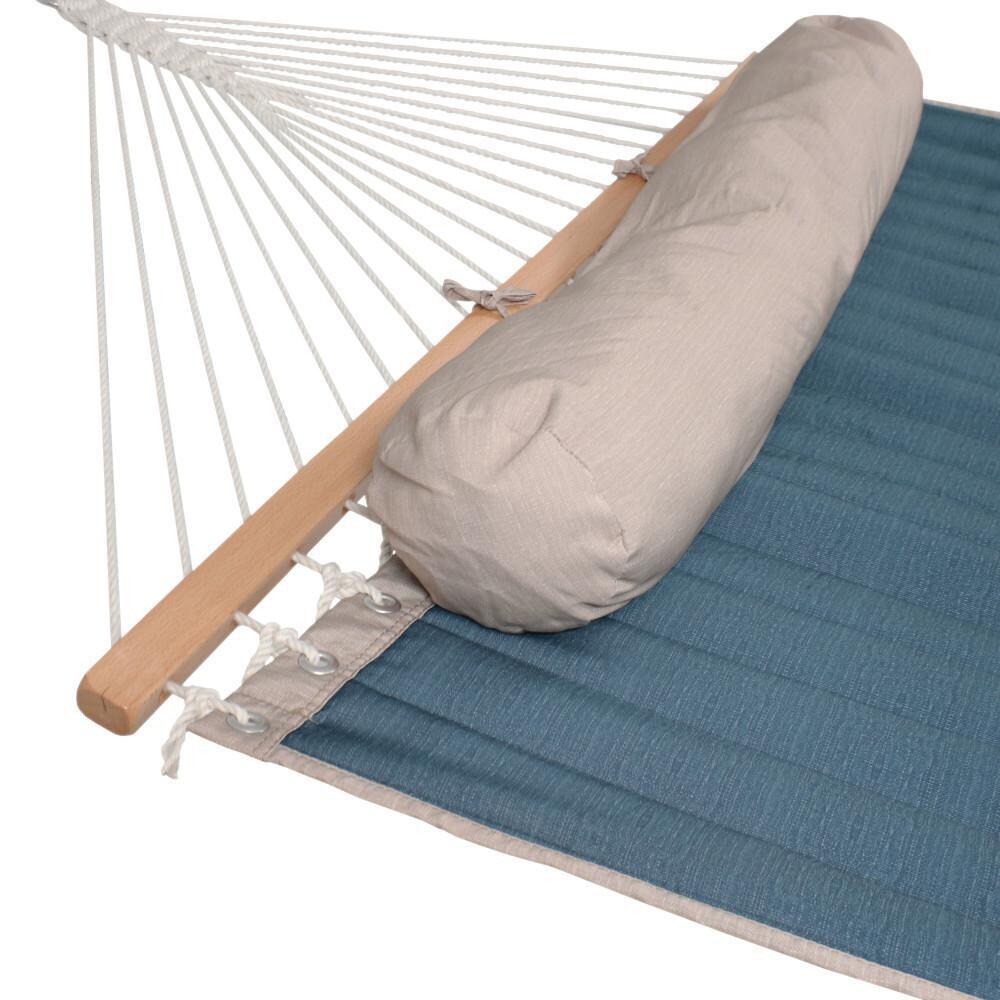 Ultimate Patio Quilted Double Hammock w/ Pillow - Tidal Wave - Detail thumbnail