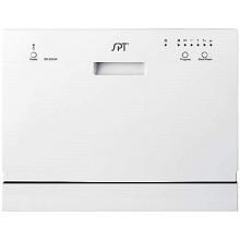Sunpentown SD-2201W Portable Countertop Dishwasher - White image