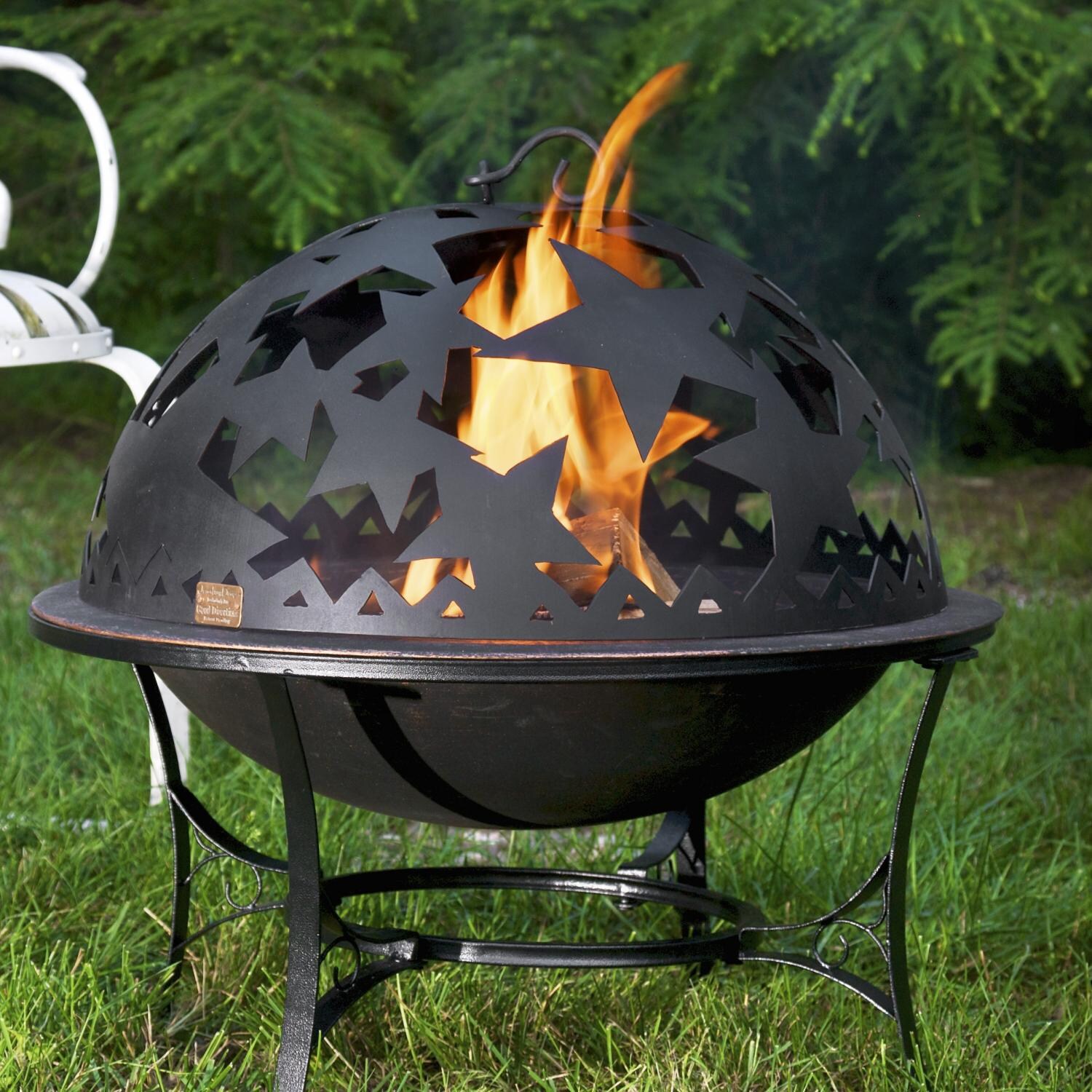 Good Directions Starry Night 23Inch Wood Burning Fire Pit Ultimate Patio