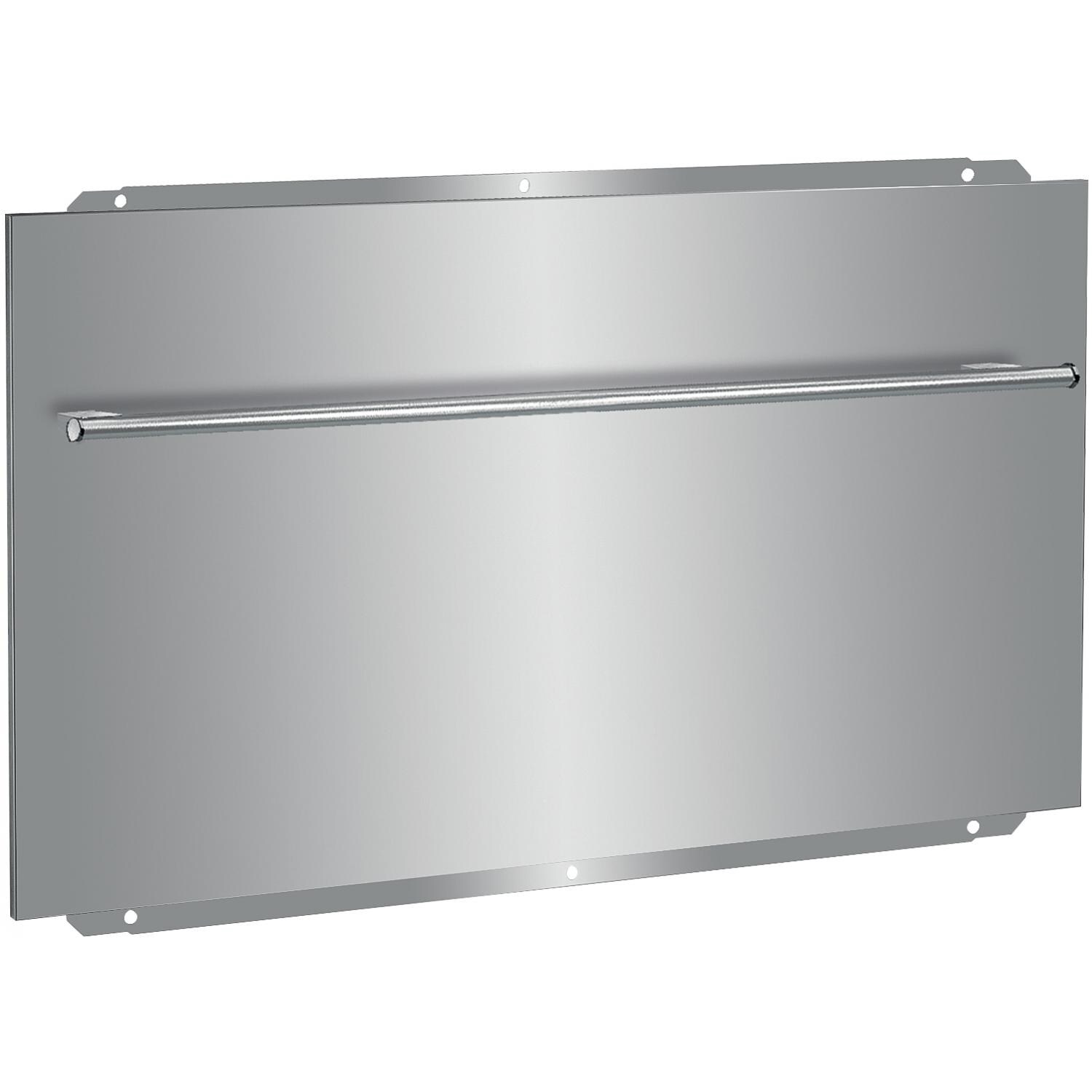 Tecnogas Superiore 48-Inch Stainless Steel Backsplash With Utensil Rail - BSB48