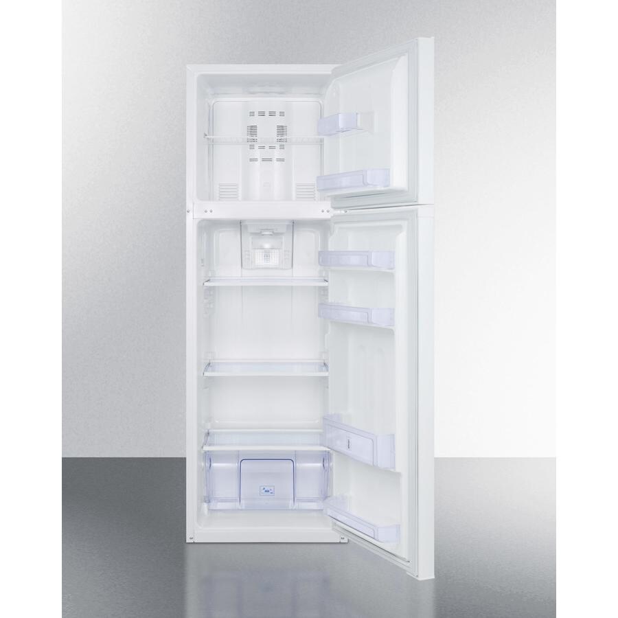 Summit 22-Inch 8.8 Cu. Ft. Freestanding Top Freezer Apartment Refrigerator - Open View thumbnail