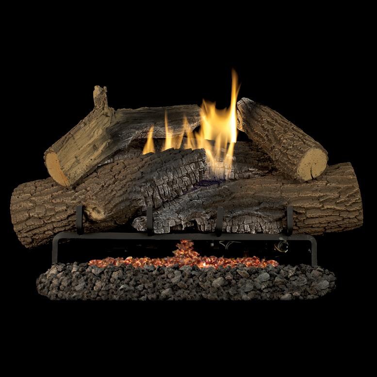 Superior Fireplaces 18Inch Rugged Stack Gas Log Set With VentFree