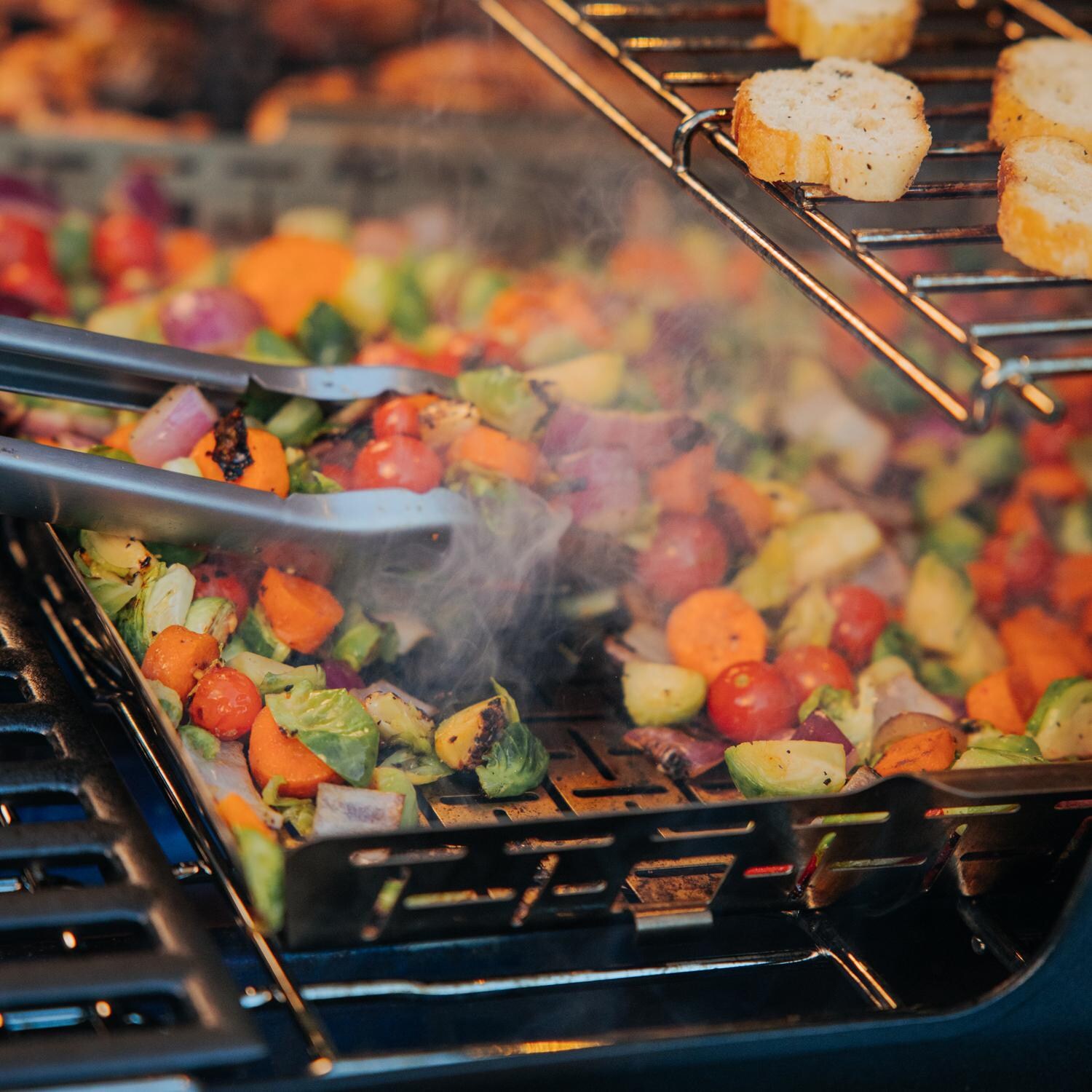 Weber 7673 CRAFTED Roasting Basket - Lifestyle View thumbnail