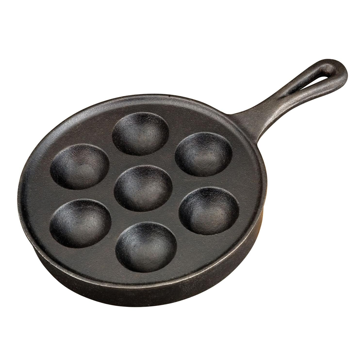 Camp Chef Seasoned Cast Iron Aebleskiver Pan - CIAS7