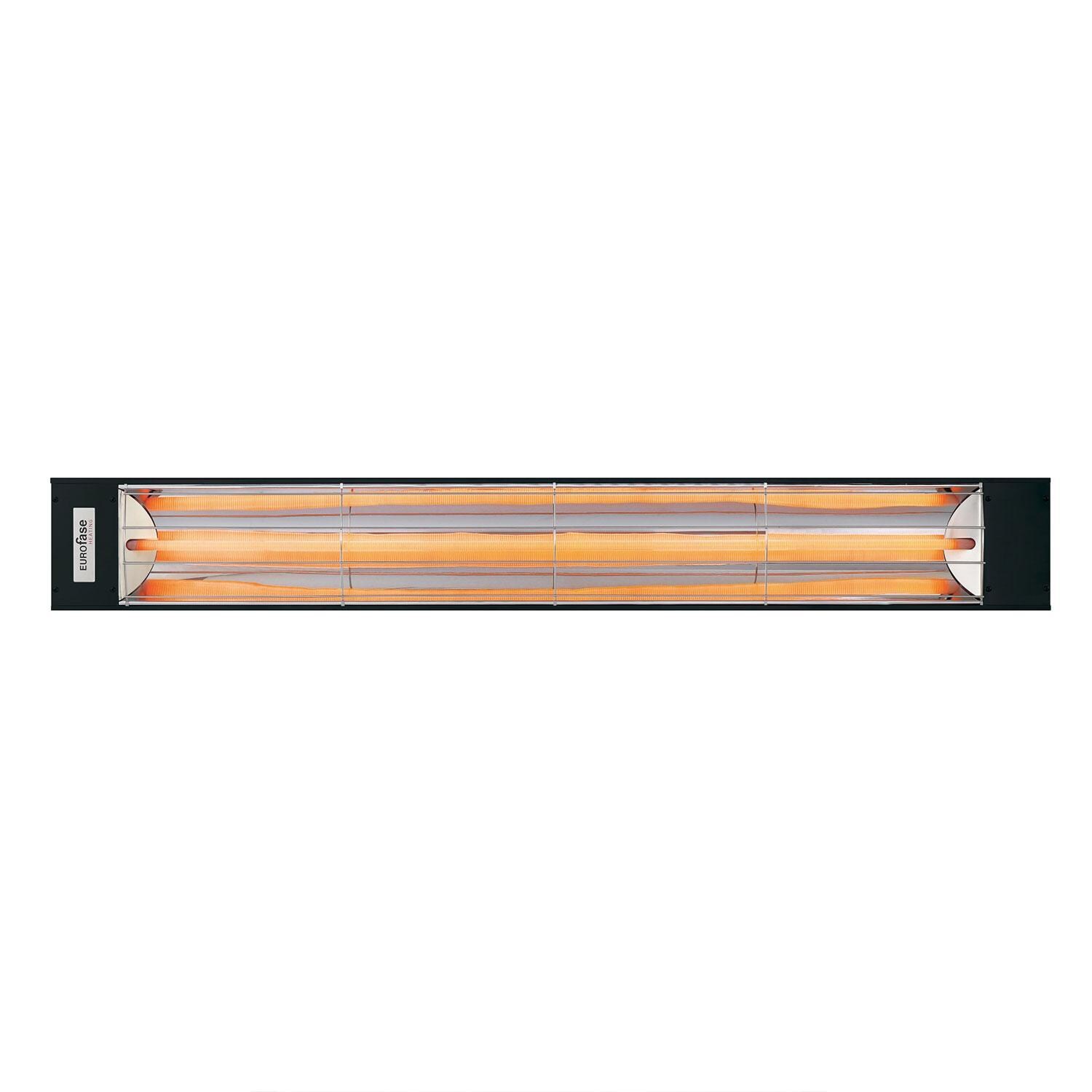 Eurofase 61 Inch 3000 Watt Single Element Marine Grade 480V Electric Patio Heater in Black - EF30480B