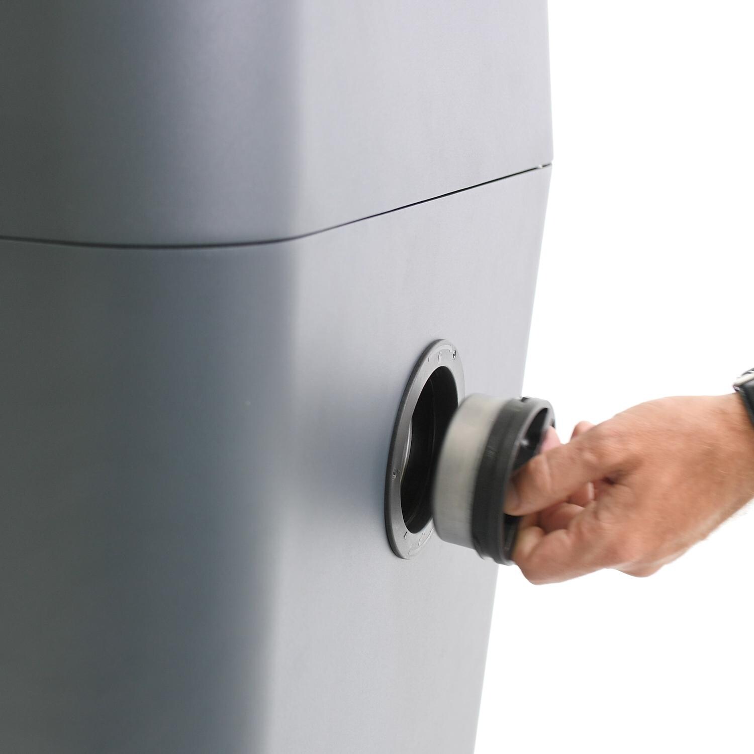 Everdure By Heston Blumenthal 4K 21-Inch Charcoal Grill & Smoker - Fuel Supply Window thumbnail