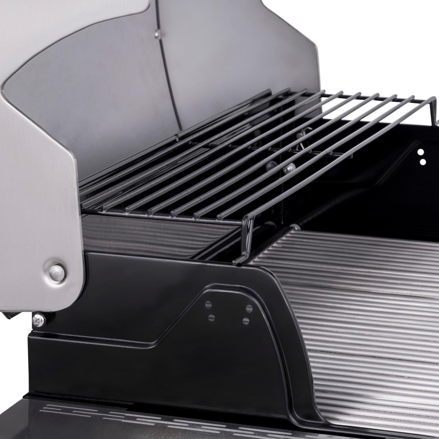 Saber Select R42SC0321 3-Burner 24-Inch Infrared Propane Gas Grill - Grate Side View thumbnail