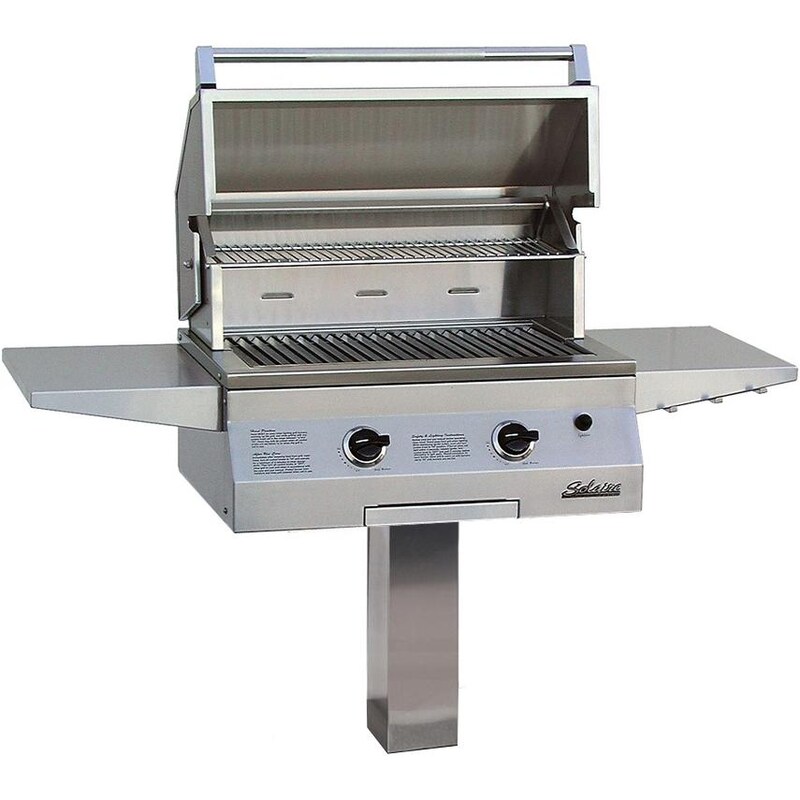 Solaire 27 Inch Basic All Infrared Natural Gas Grill On In ...