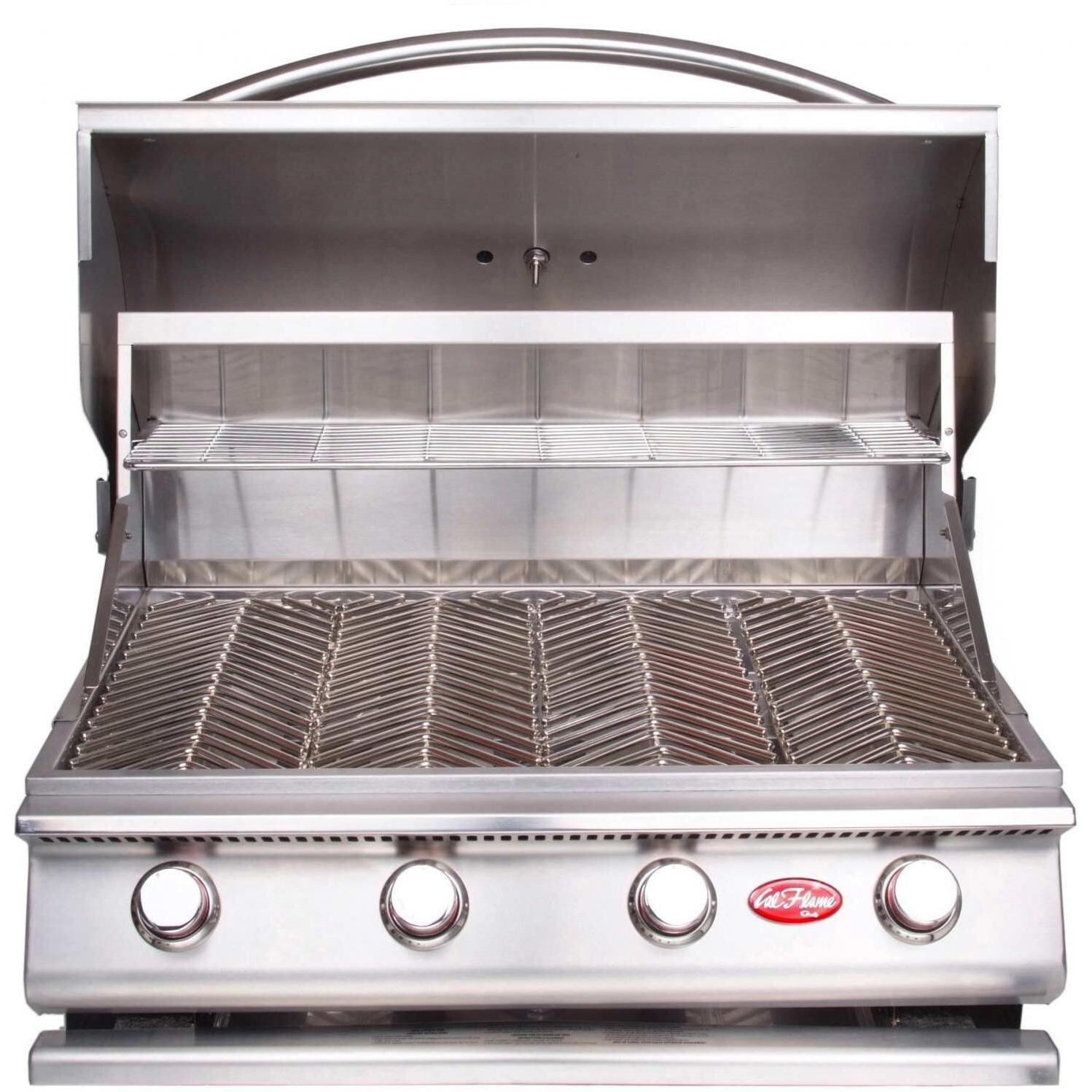 Cal Flame G4 4 Burner Propane Gas Grill - Open View thumbnail