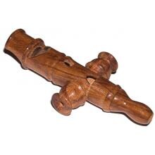 Cutt Down Game Calls DUo Whistle - Calls All Whistling Ducks, Mallard Drake, & Quail Rosewood image