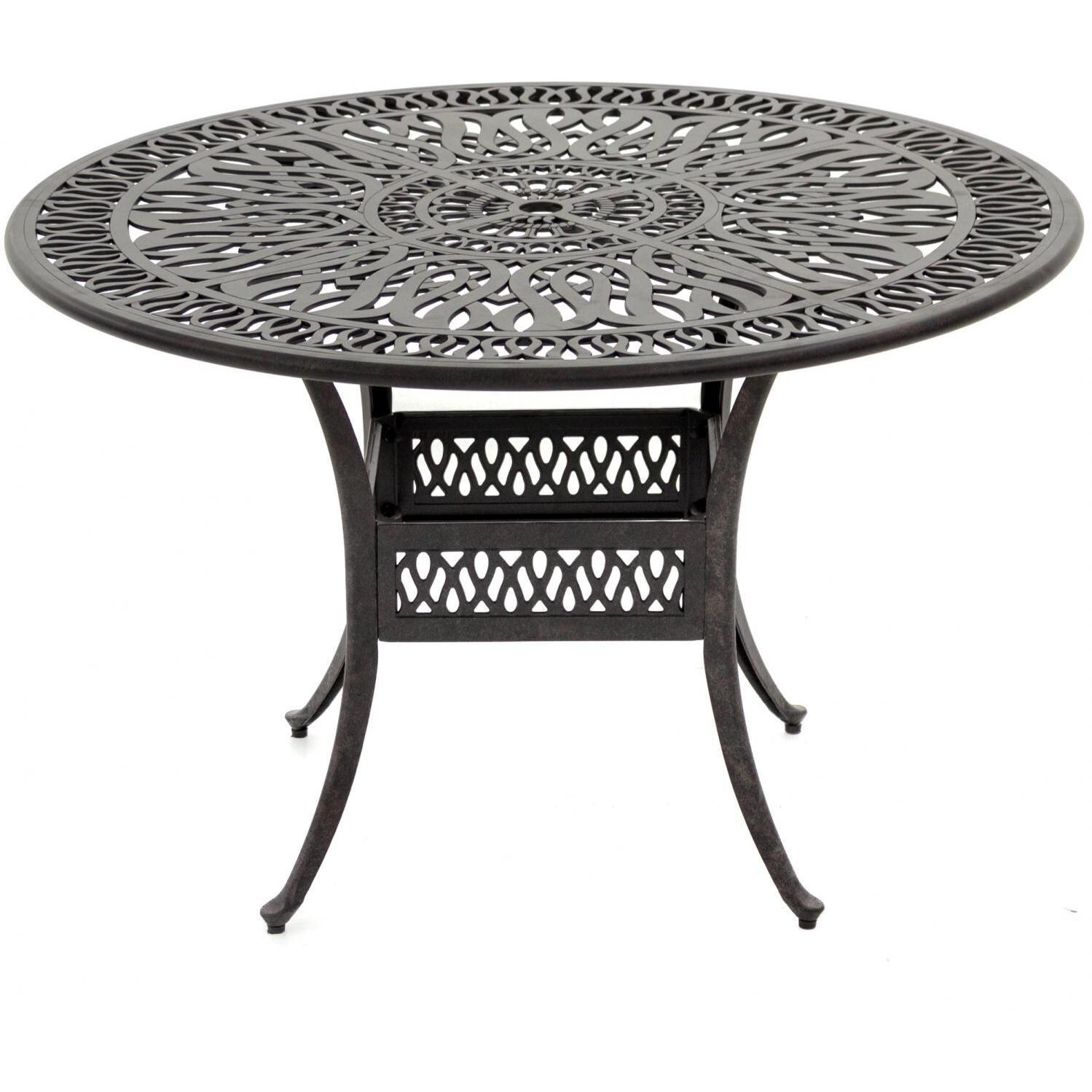 Rosedown Cast Aluminum 48-Inch Round Table - LDF-151T thumbnail