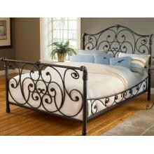 Hillsdale Mandalay King Sized Bed Rustic Old Brown - 1579BKR image