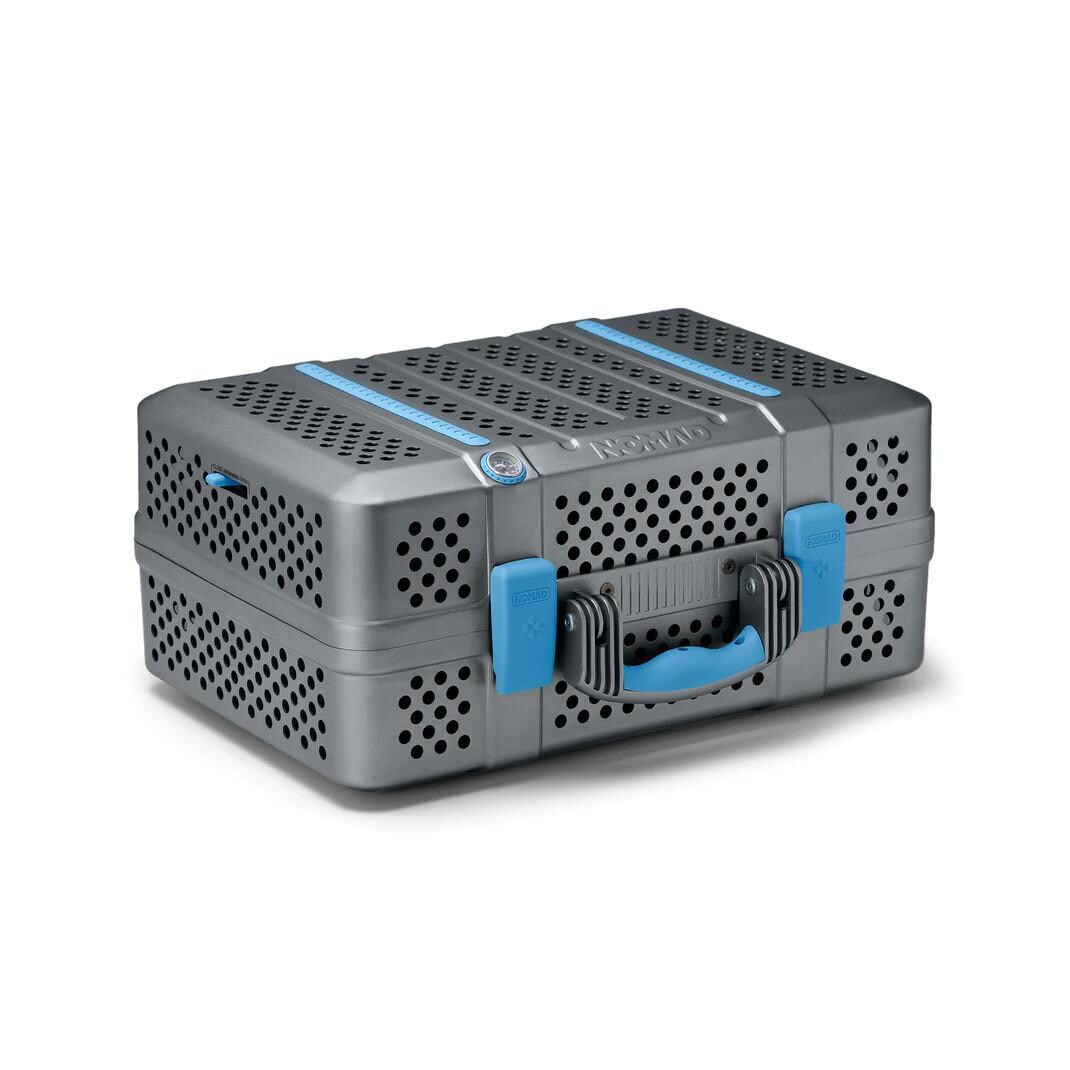 NOMAD Grills NG-2001-GG Portable Charcoal Grill & Smoker - Grill Closed thumbnail