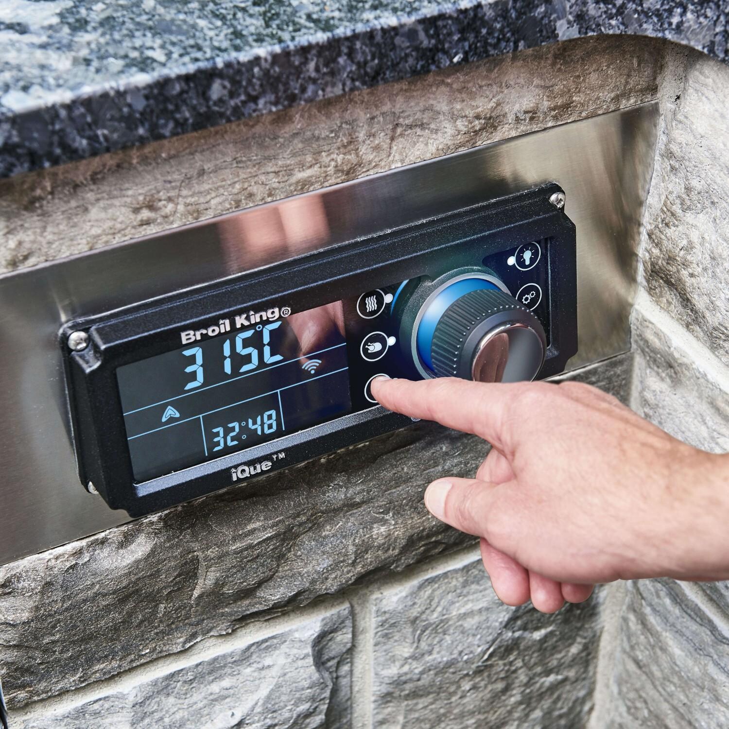 Broil King 698787 Imperial QS 590 Built-In Natural Gas Grill -  Temperature Controller - Detail thumbnail