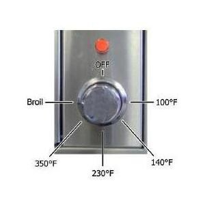 Cal Flame 2-in-1 Warmer And Pizza Oven - Control Knob thumbnail