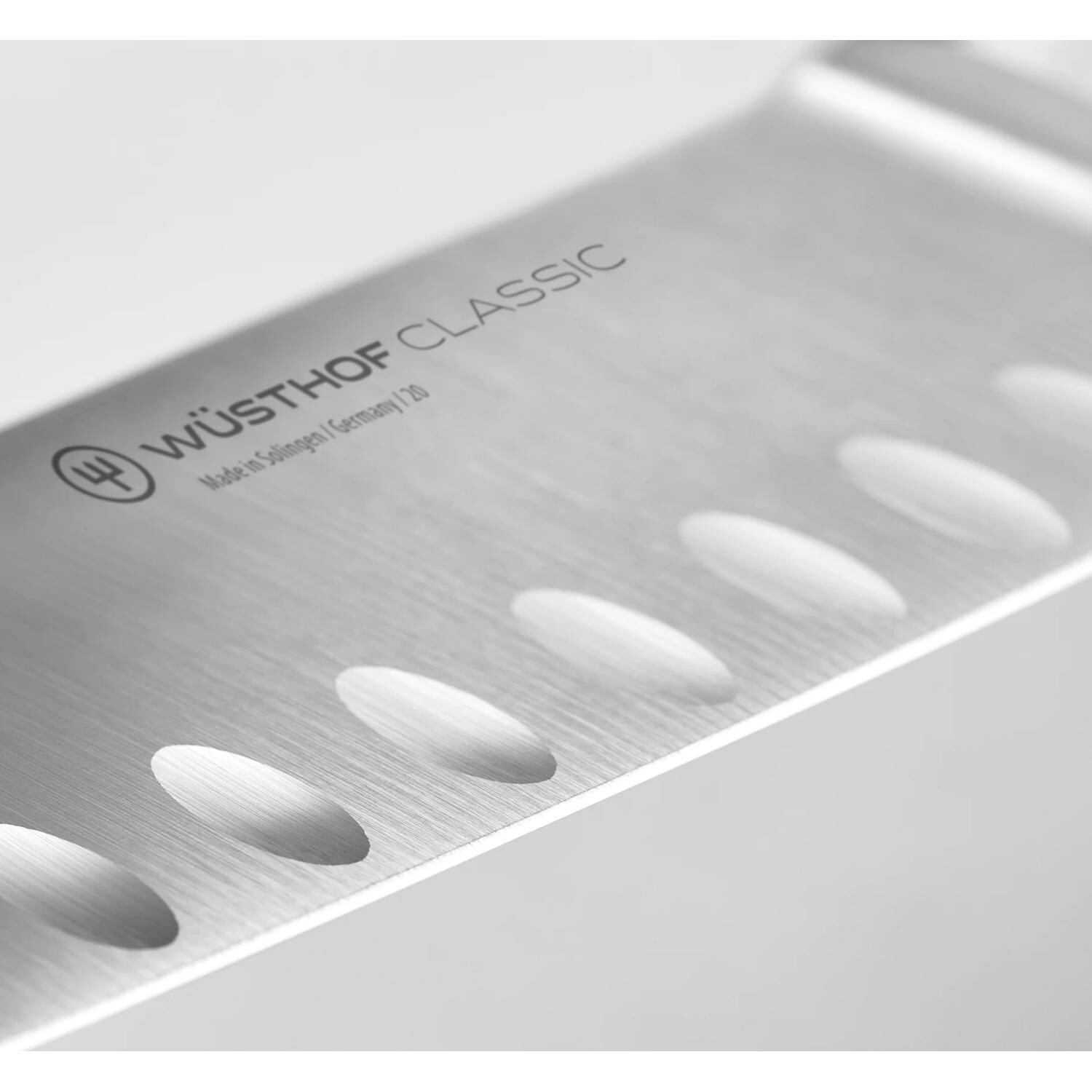 Wusthof 1120160212 Classic 2-Piece Hollow Edge Carving Knife Set - Blade Detail thumbnail