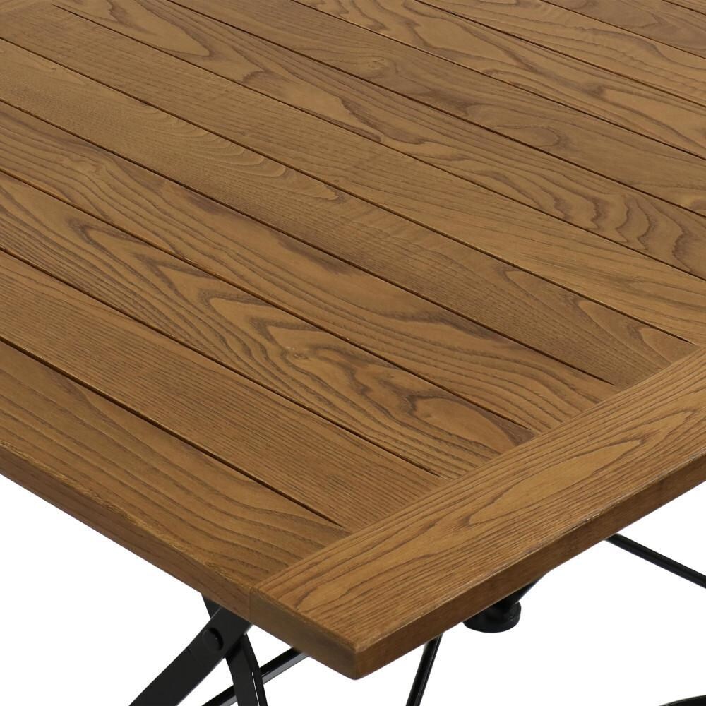 Ultimate Patio 48-Inch European Chestnut Wood Folding Dining Table - Table Top thumbnail
