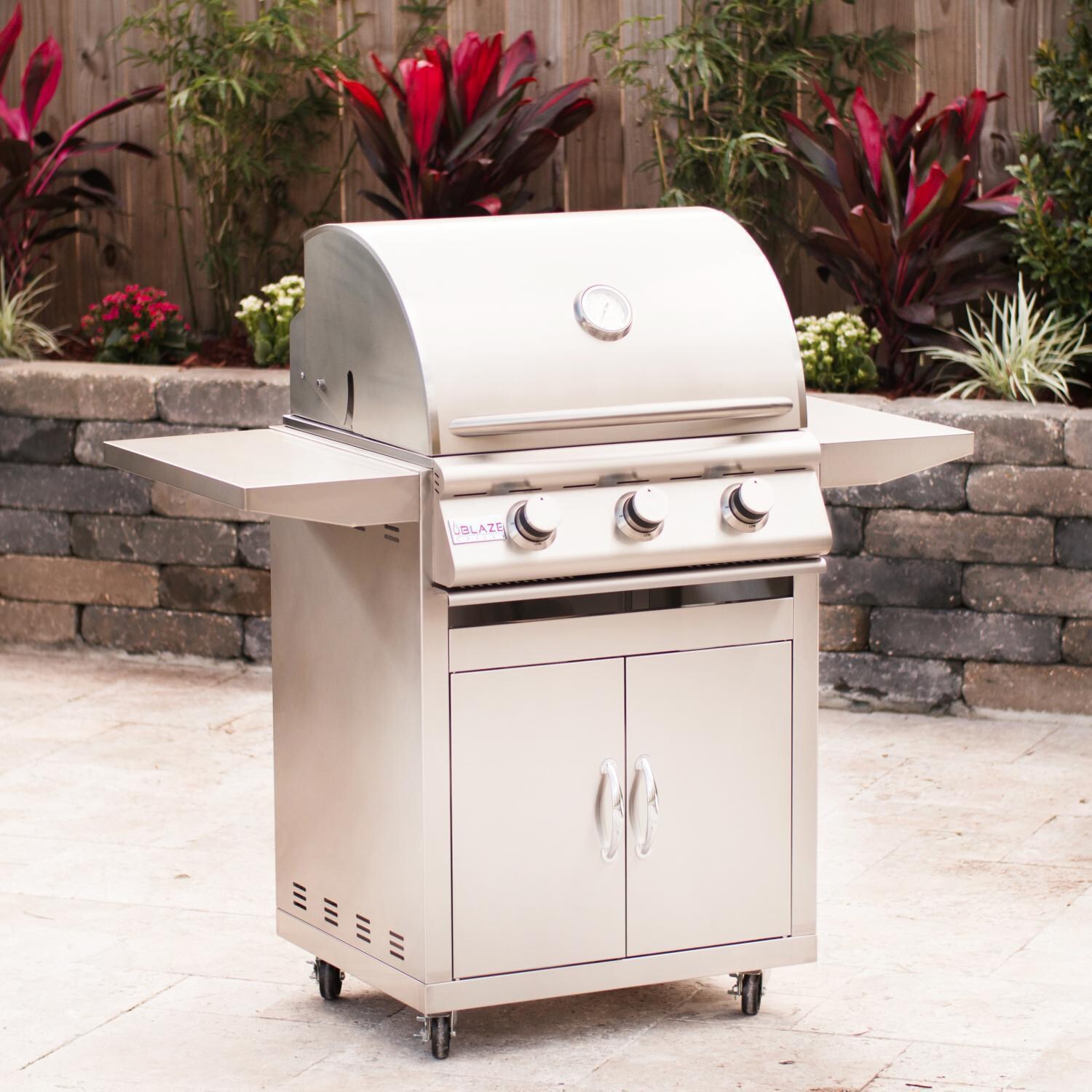 Blaze Prelude LBM 25-Inch 3-Burner Natural Gas Grill - BLZ-3LBM-NG