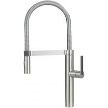 Blanco Culina Semi-Professional Single Handle Pull Down Kitchen Faucet - Satin Nickel - 441332 image