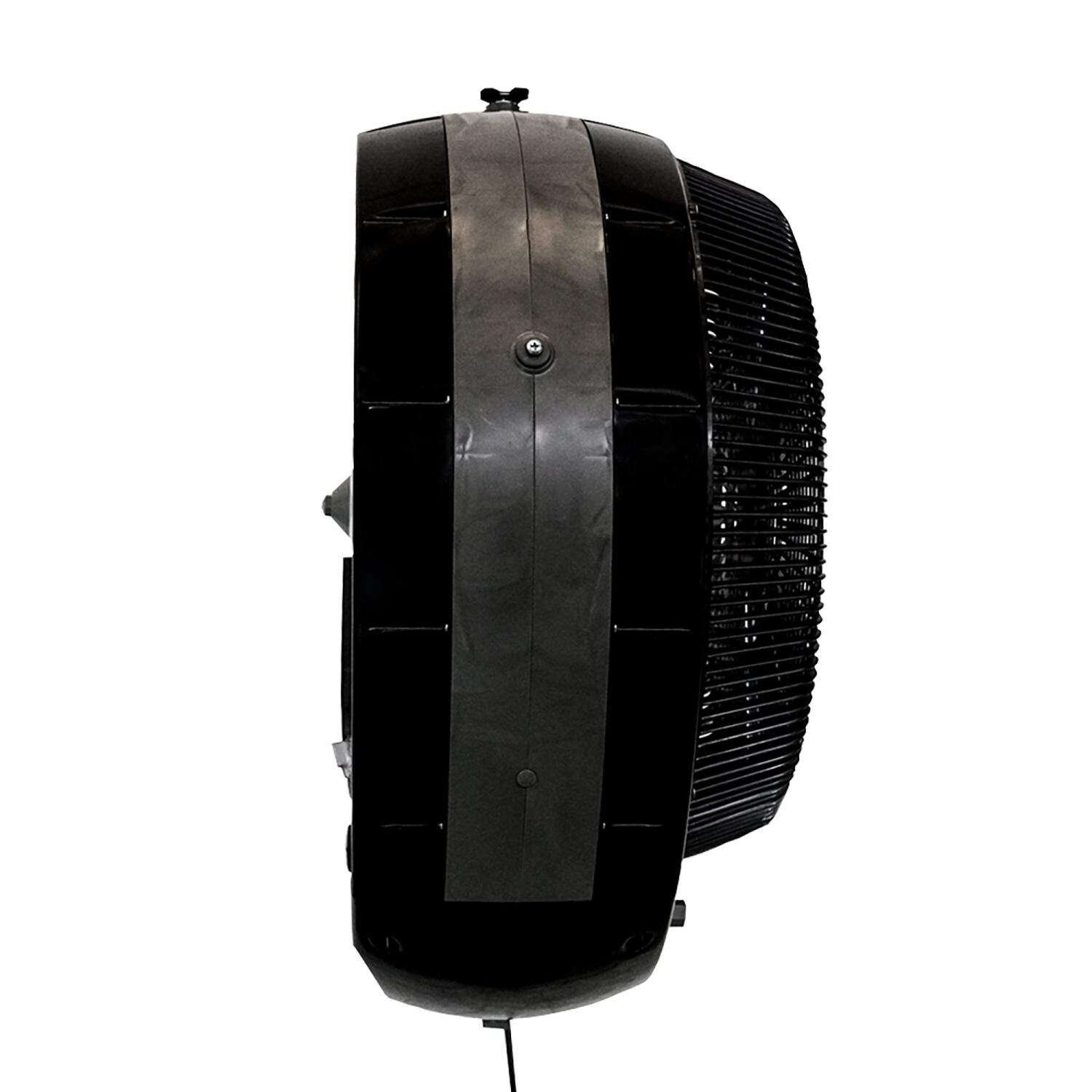 Joape Cassino 737 Wall Mount Misting Fan - Black - Right Side thumbnail