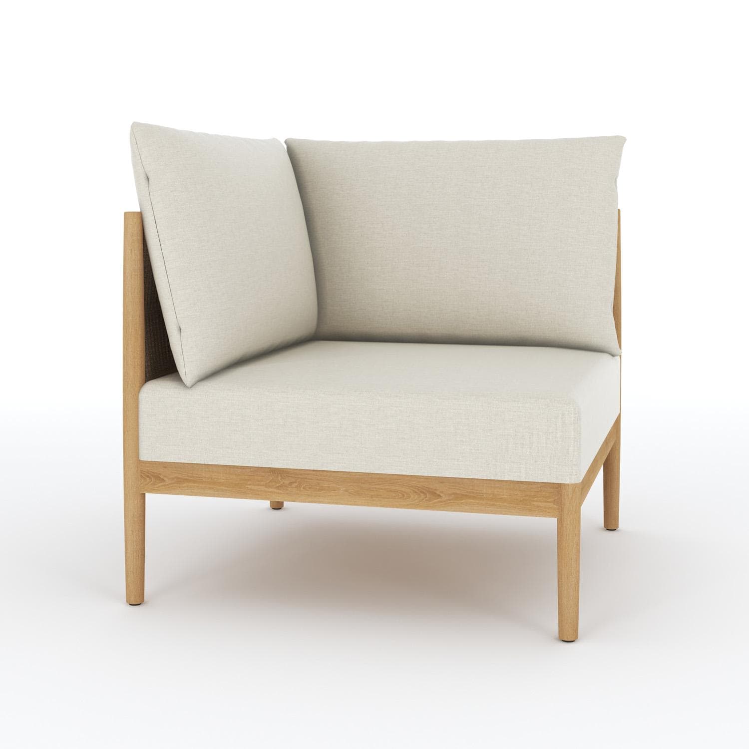 San Lucas Teak Sectional Corner Chair by Royal Teak Collection