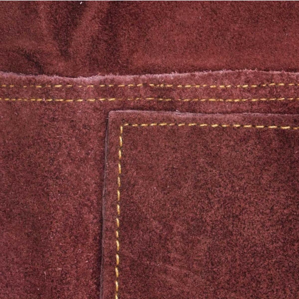 Outset F240 Leather BBQ Apron - Stitching - Detail thumbnail