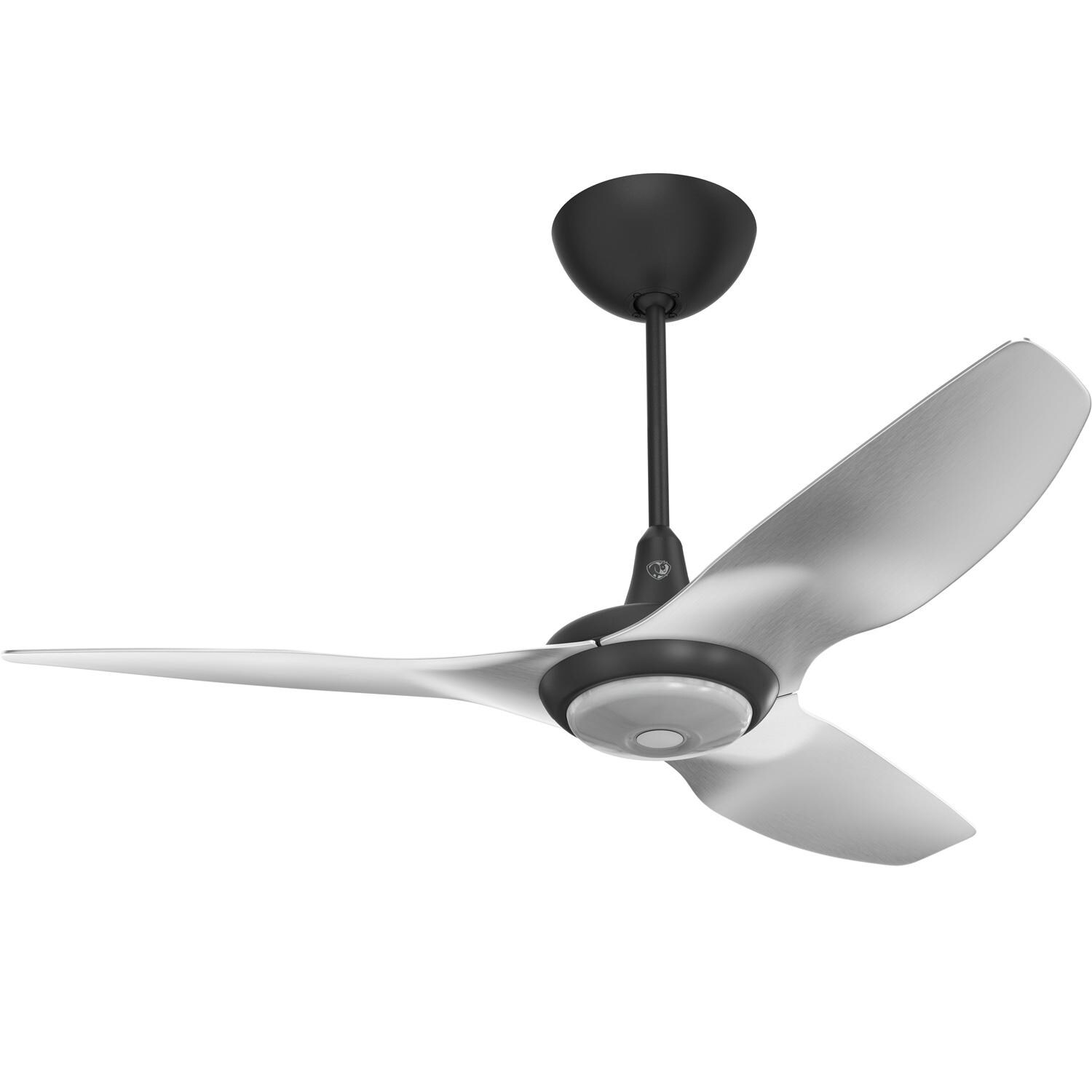 Big Ass Fans MK-HK4-042506A258F531G10I12S2 52-Inch Haiku Ceiling Fan Damp Universal Mount W/12-Inch Downrod & Downlight Black/Brushed Aluminum thumbnail