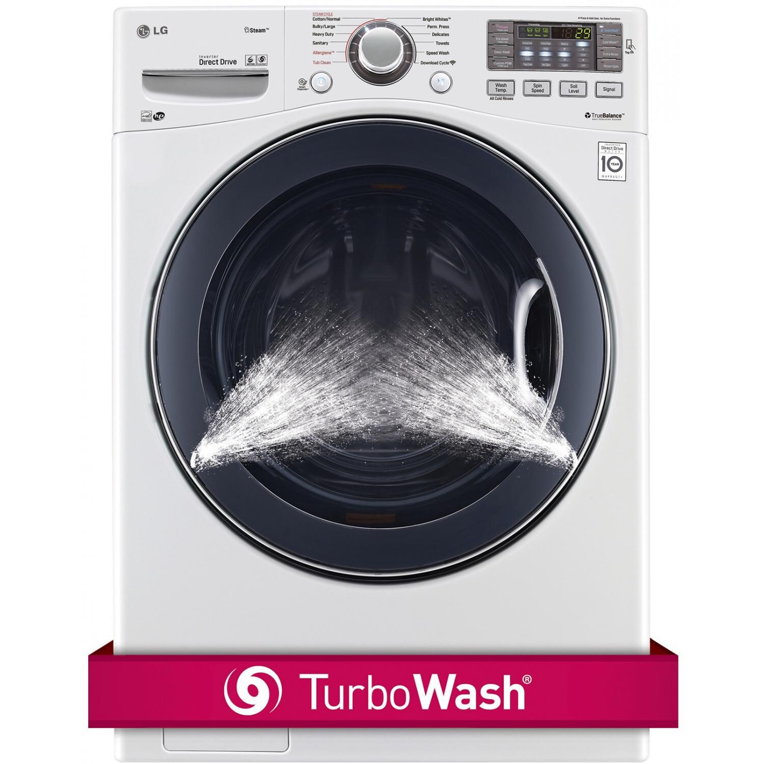 LG WM3570HWA: Enjoy the Speed and Efficiency of TurboWash thumbnail