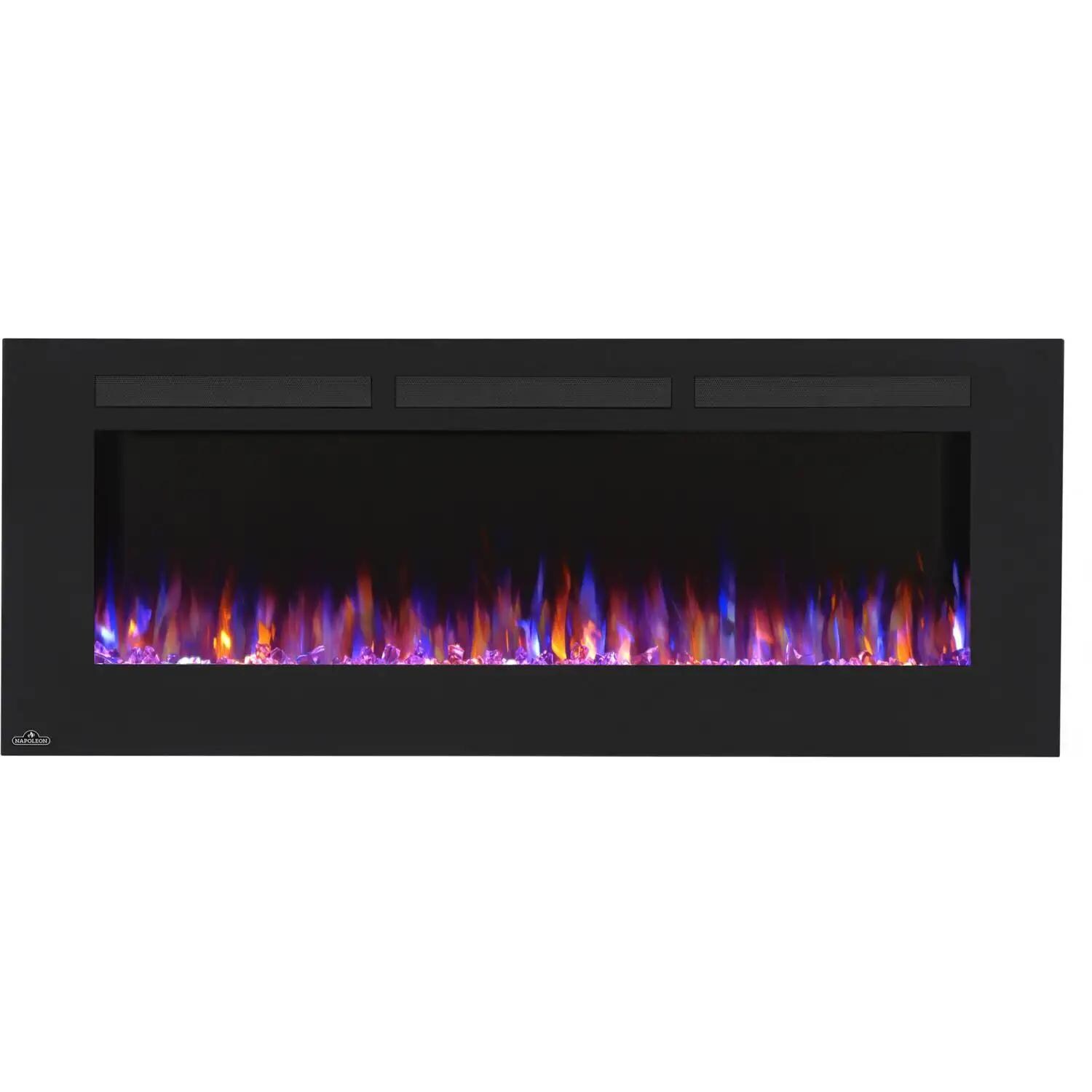 Napoleon NEFL60FH 60-Inch Allure Linear Wall Mount Electric Fireplace - Multi-Colored Flames thumbnail