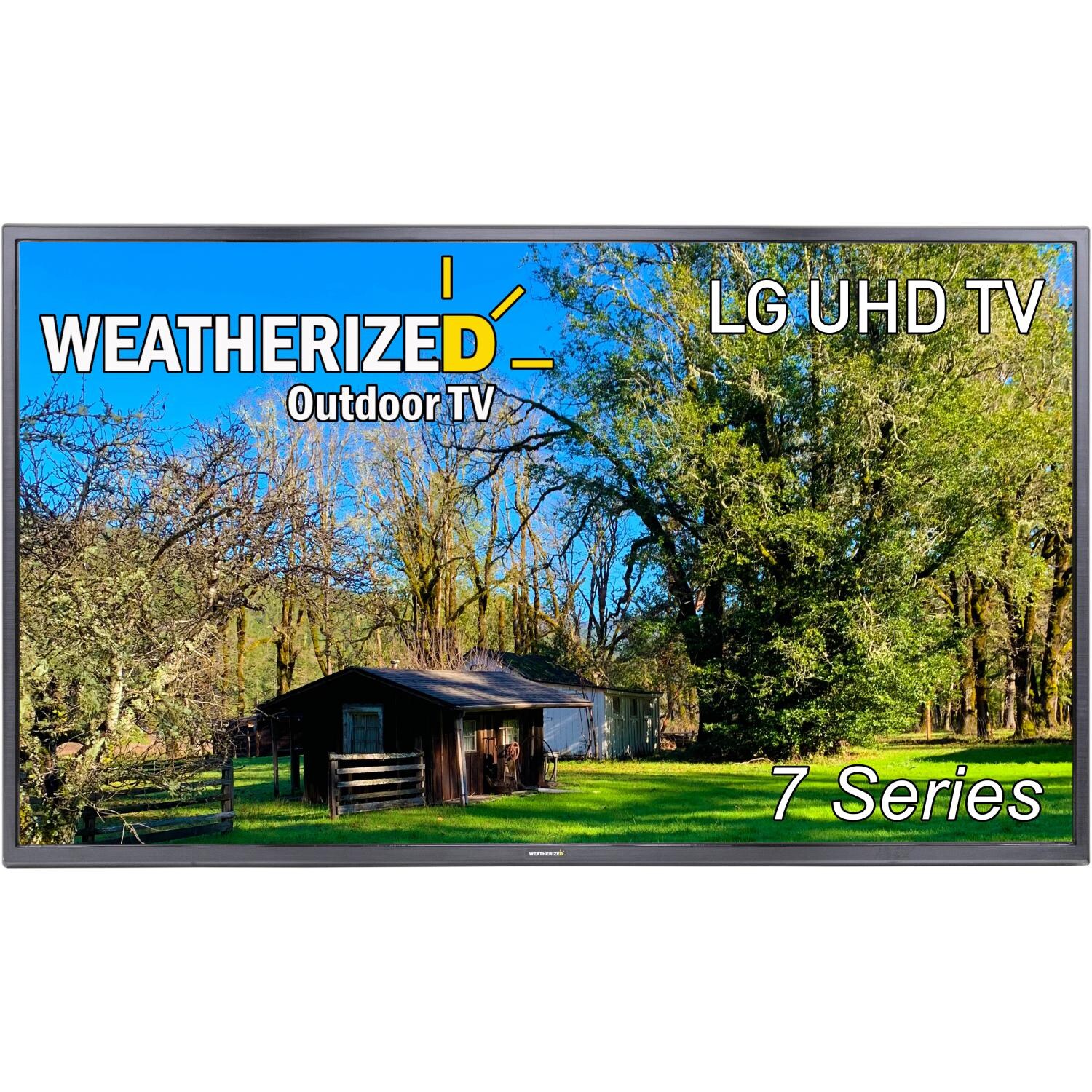Weatherized TVs Elite Converted LG 7 Series Full Protection 75 Inch 4K LED HDR Outdoor Smart UHDTV - 75WTLG-212