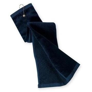 Port Authority Grommeted Tri-Fold Golf Towel - Navy