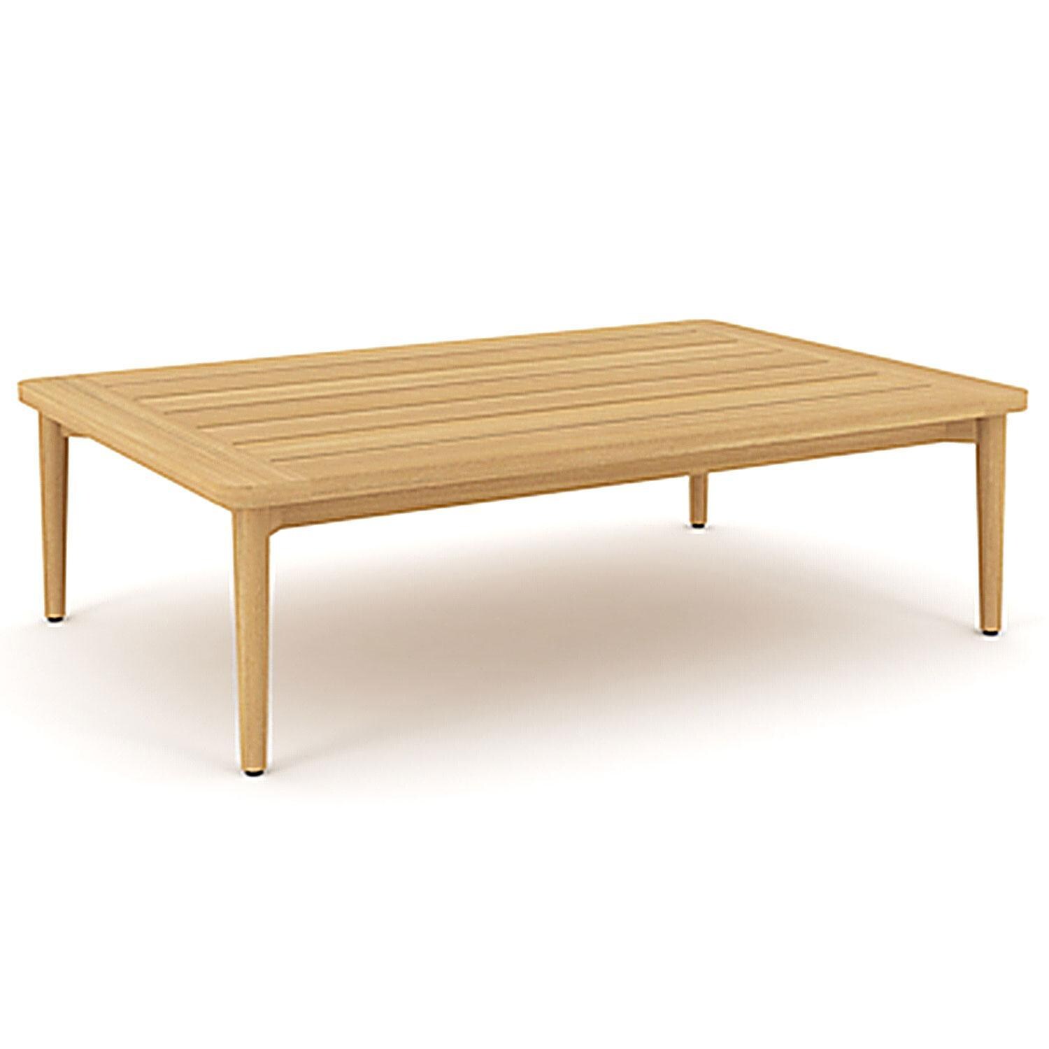 Seville 48 X 32 Inch Rectangular Teak Coffee Table by Royal Teak Collection