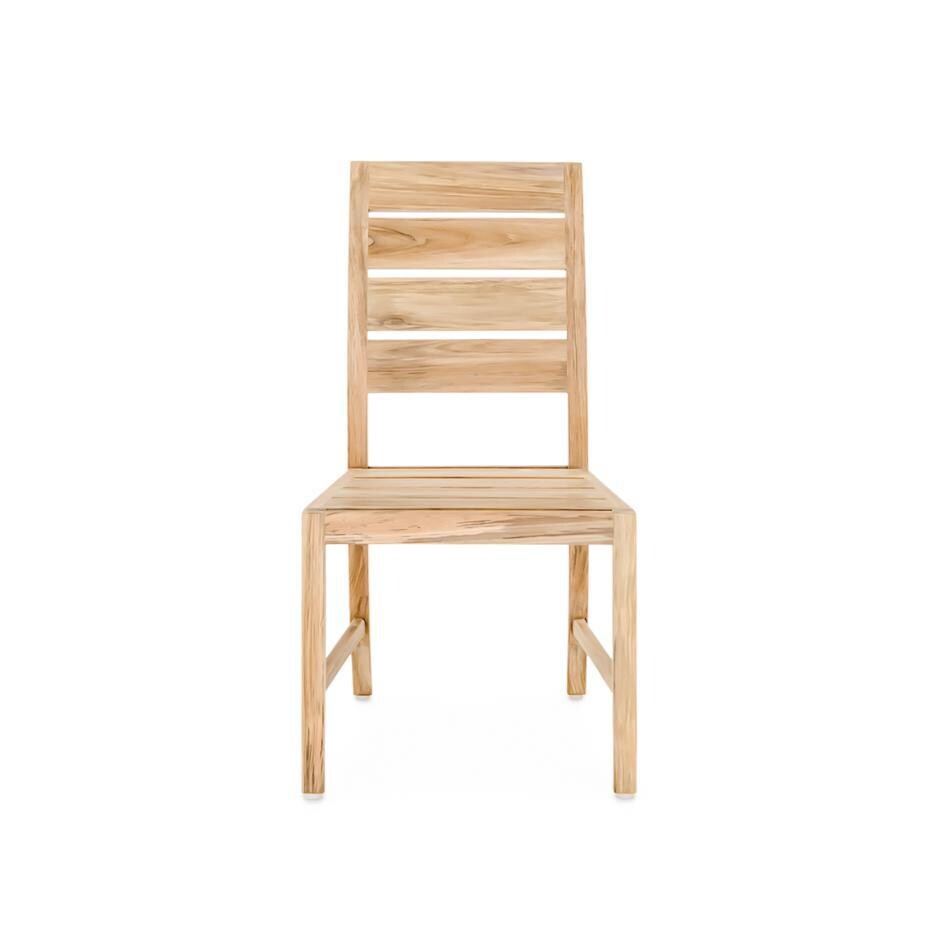 Teak + Table Friday / Capri Expansion 9-Piece - Chair Front - White Background thumbnail