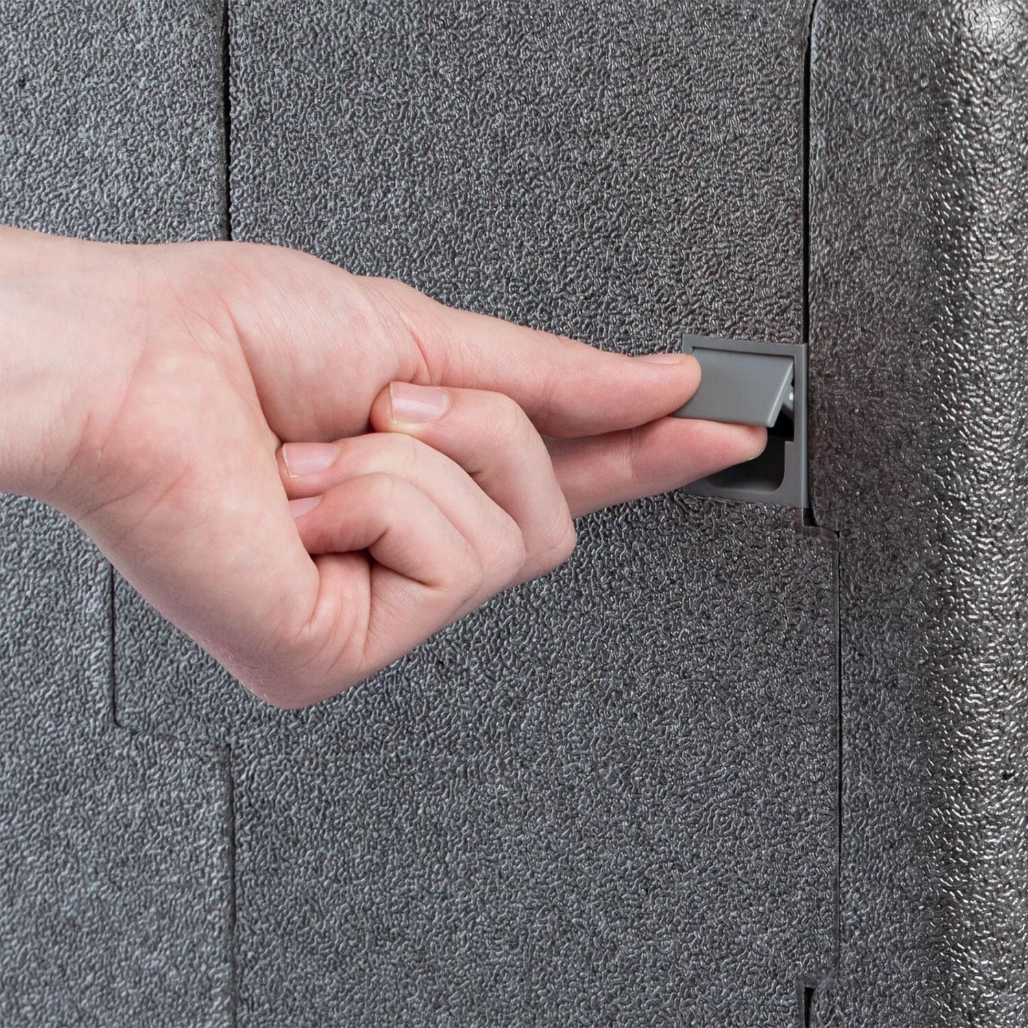 Drip EZ Q-CRIB-1-L Meat Resting Latching Que Crib - Secure - Detail thumbnail