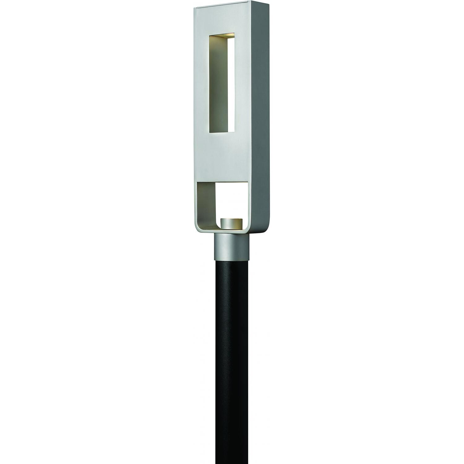 Hinkley Lighting Atlantis Two Light 24-Inch LED Dark Sky Outdoor Post Light - Titanium - 1641TT-LED