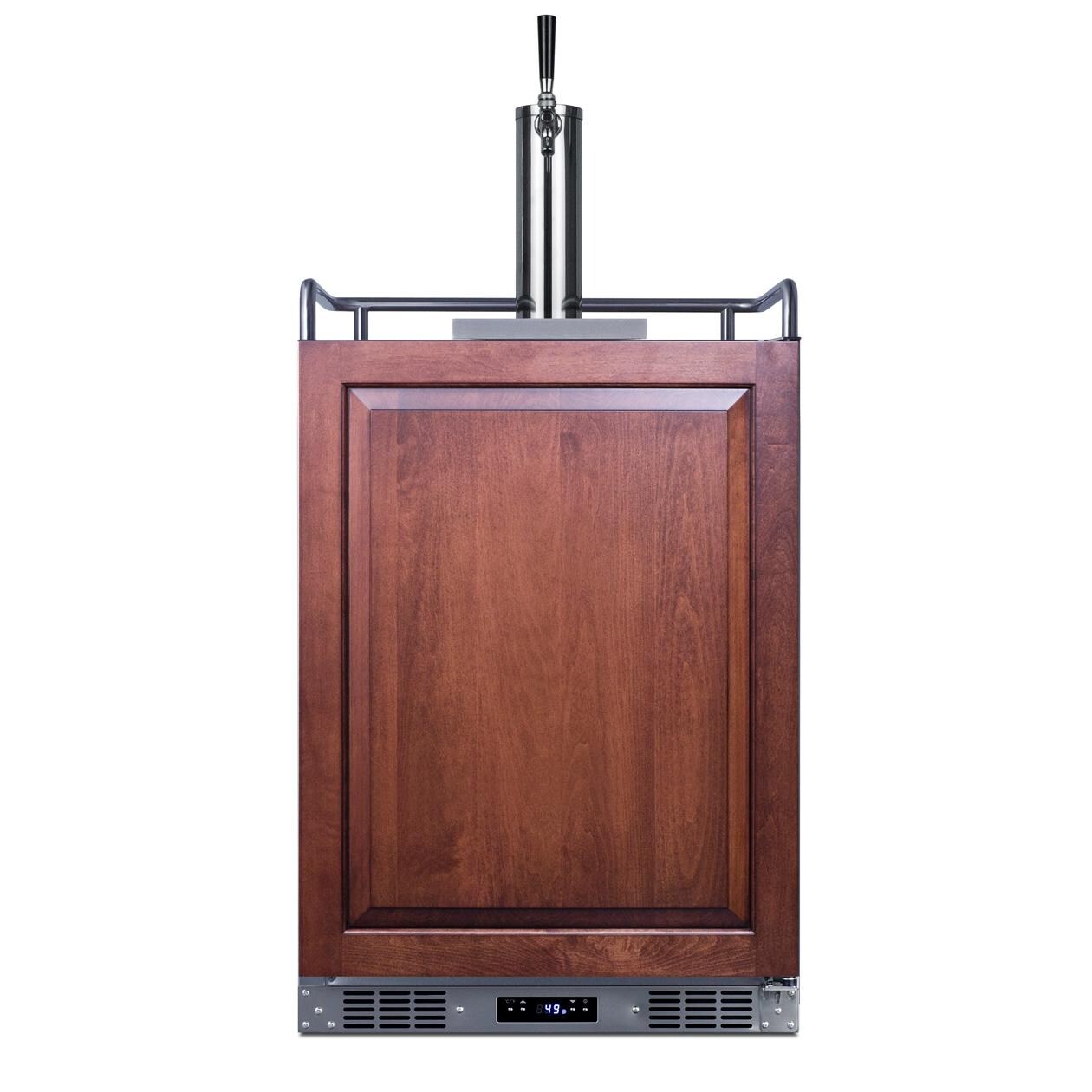 Summit SBC682PNR 24-Inch 5.6 Cu. Ft. Built-In Kegerator - Custom Panel thumbnail