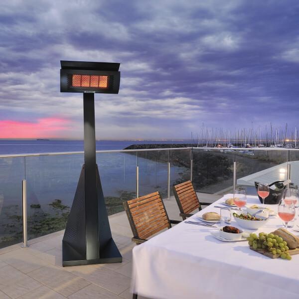 dimplex umbrella patio heater DIR30A10GR Indoor/Outdoor Electric Infrared 3000W This heater will also save you space with wall or ceiling mounting available Dimplex DGR Series Portable Infrared