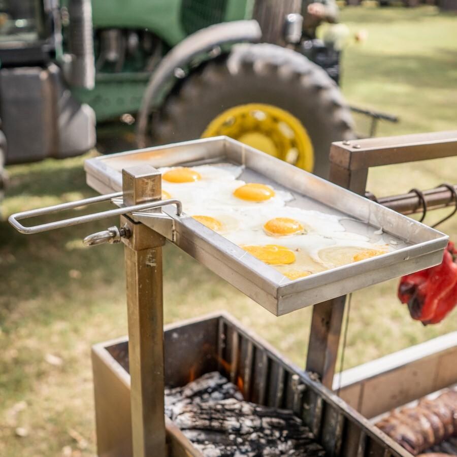 Tagwood BBQ BBQ54SS Height Adjustable Griddle - Lifestyle thumbnail