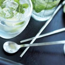 Stainless Steel Cocktail Spoons - Set Of 4 image