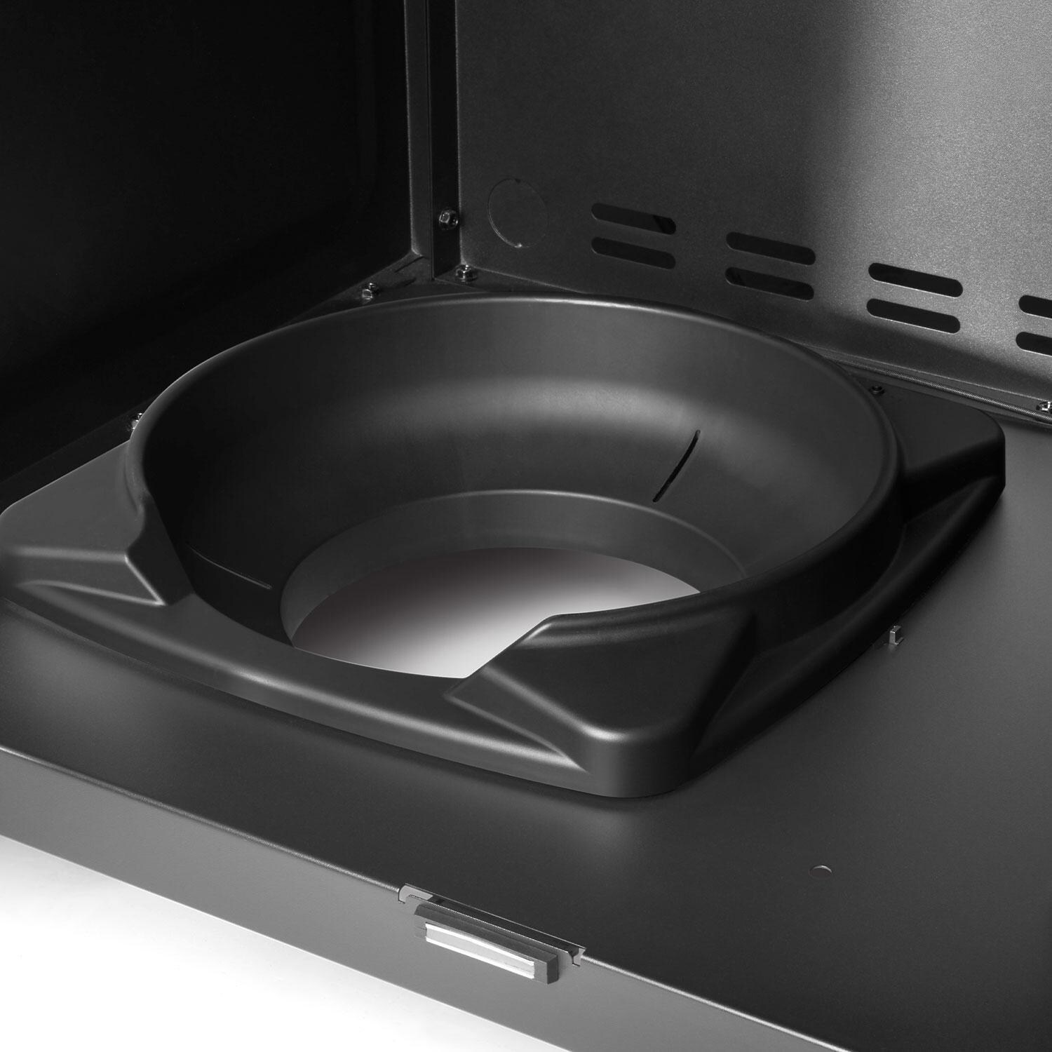 Napoleon P500VXRSIBPK-PHM Phantom Prestige 500 Connected Propane Gas Grill w/ Infrared Side & Rear Burner - Black - Propane Tank Holder - Detail