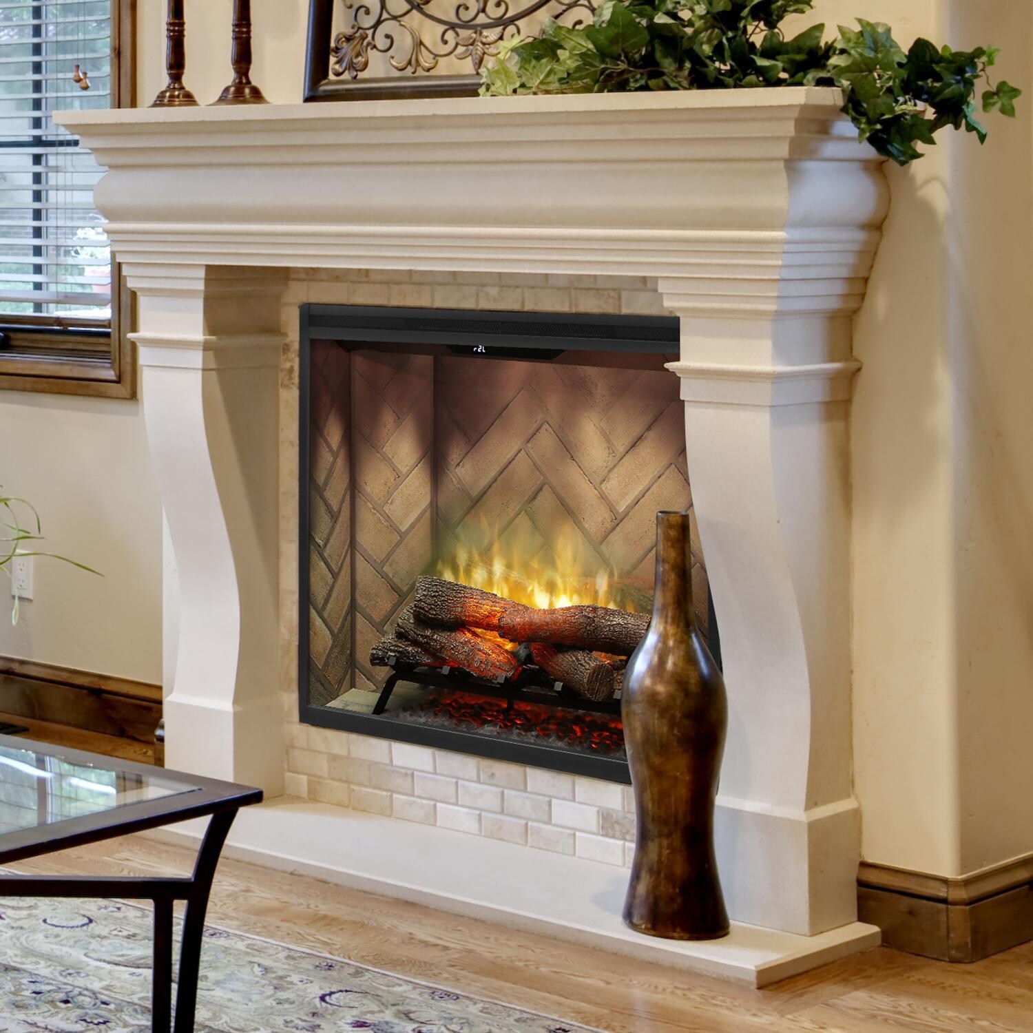 Dimplex - RBF36P - Revillusion Portrait 36-Inch Built-In Electric Firebox - Lifestyle - Main thumbnail