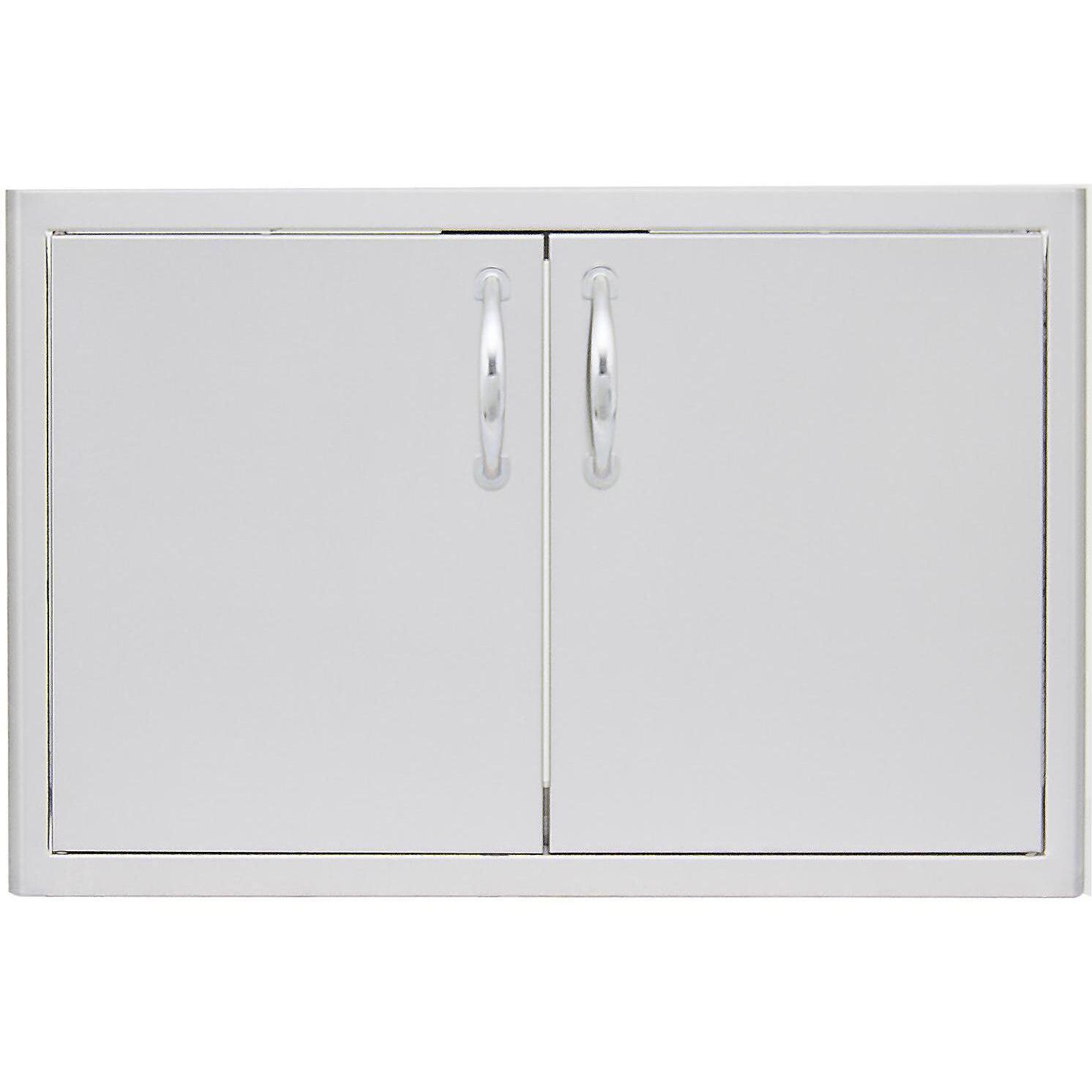 Blaze 40-Inch Stainless Steel Double Access Door With Paper Towel Holder (2020 Version) - BLZ-AD40-R