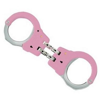 ASP Hinge Handcuffs, Hinge Handcuffs (Pink) BBQGuys