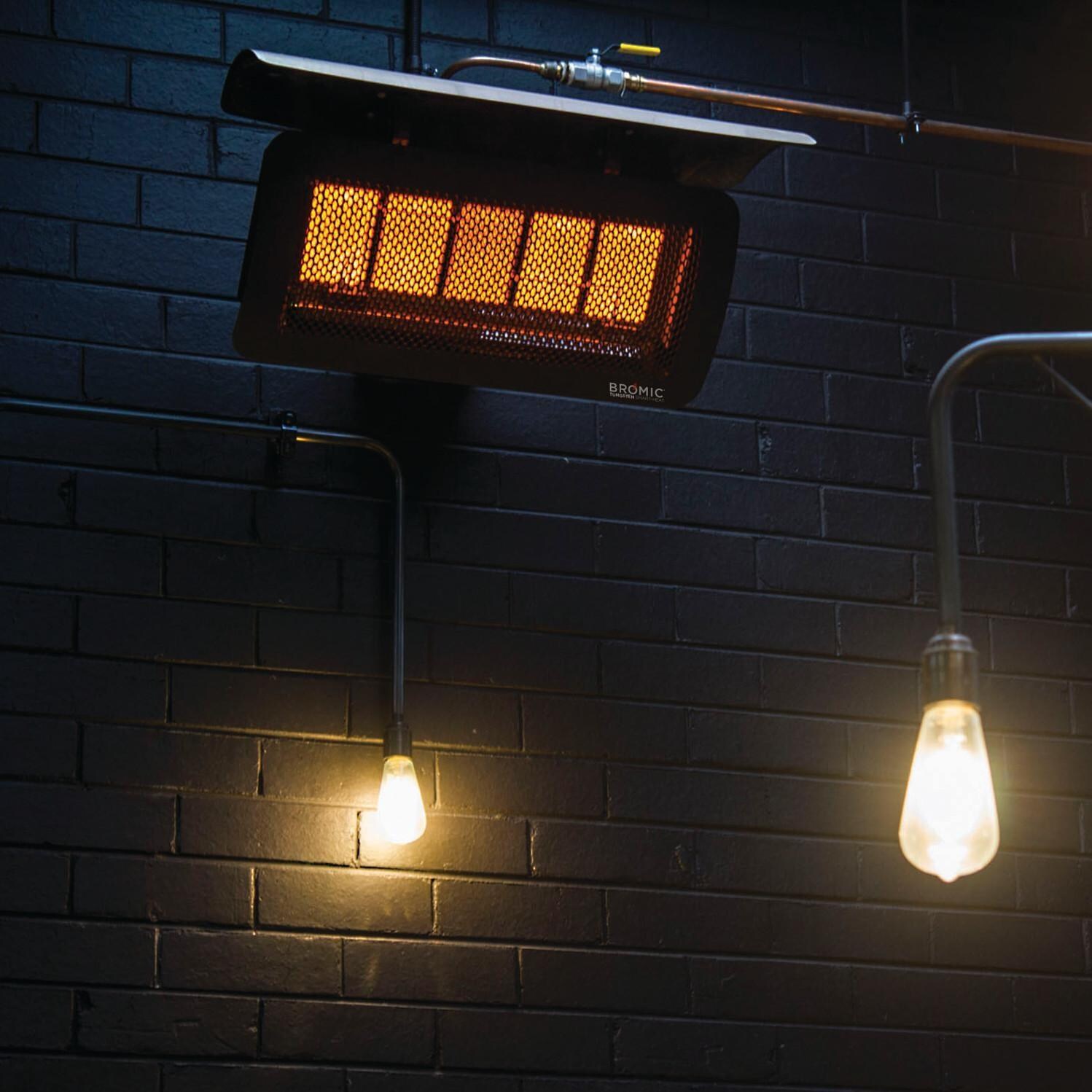 Bromic Tungsten 500 Smart-Heat Patio Heater - Residential Close-Up thumbnail