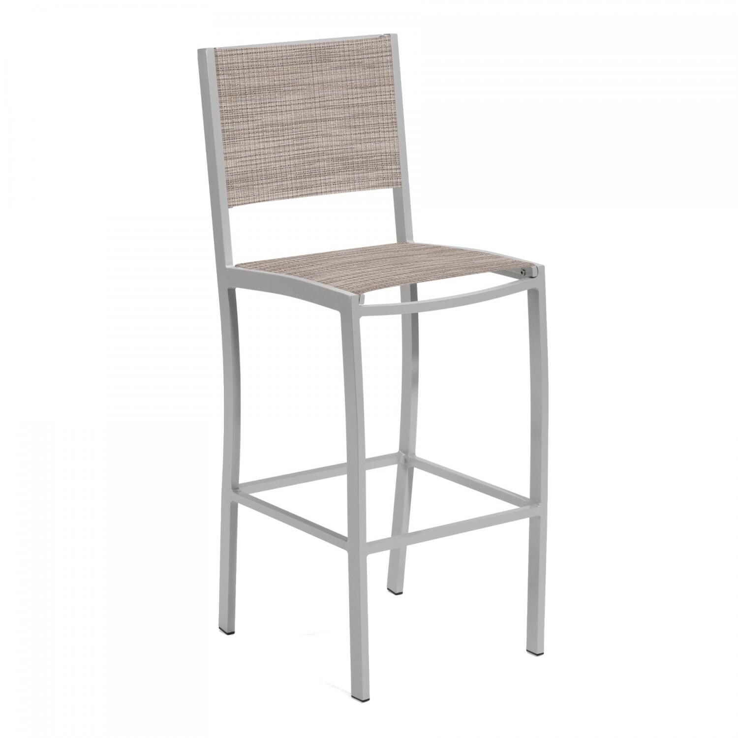 Travira Aluminum Patio Bar Stool - Bellows Sling thumbnail