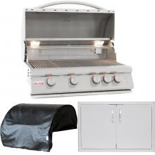 Blaze LTE 3-Piece 32-Inch Natural Gas Outdoor Kitchen Package