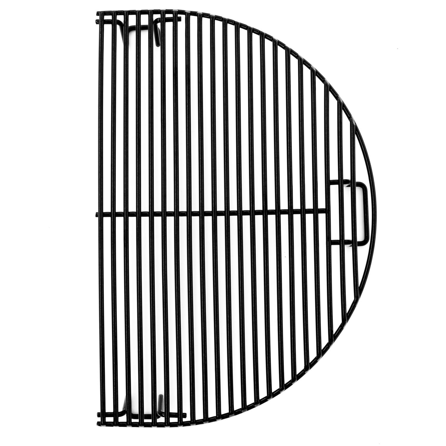 Primo Half Rack Porcelain Cooking Grate For Oval Junior - Top View thumbnail