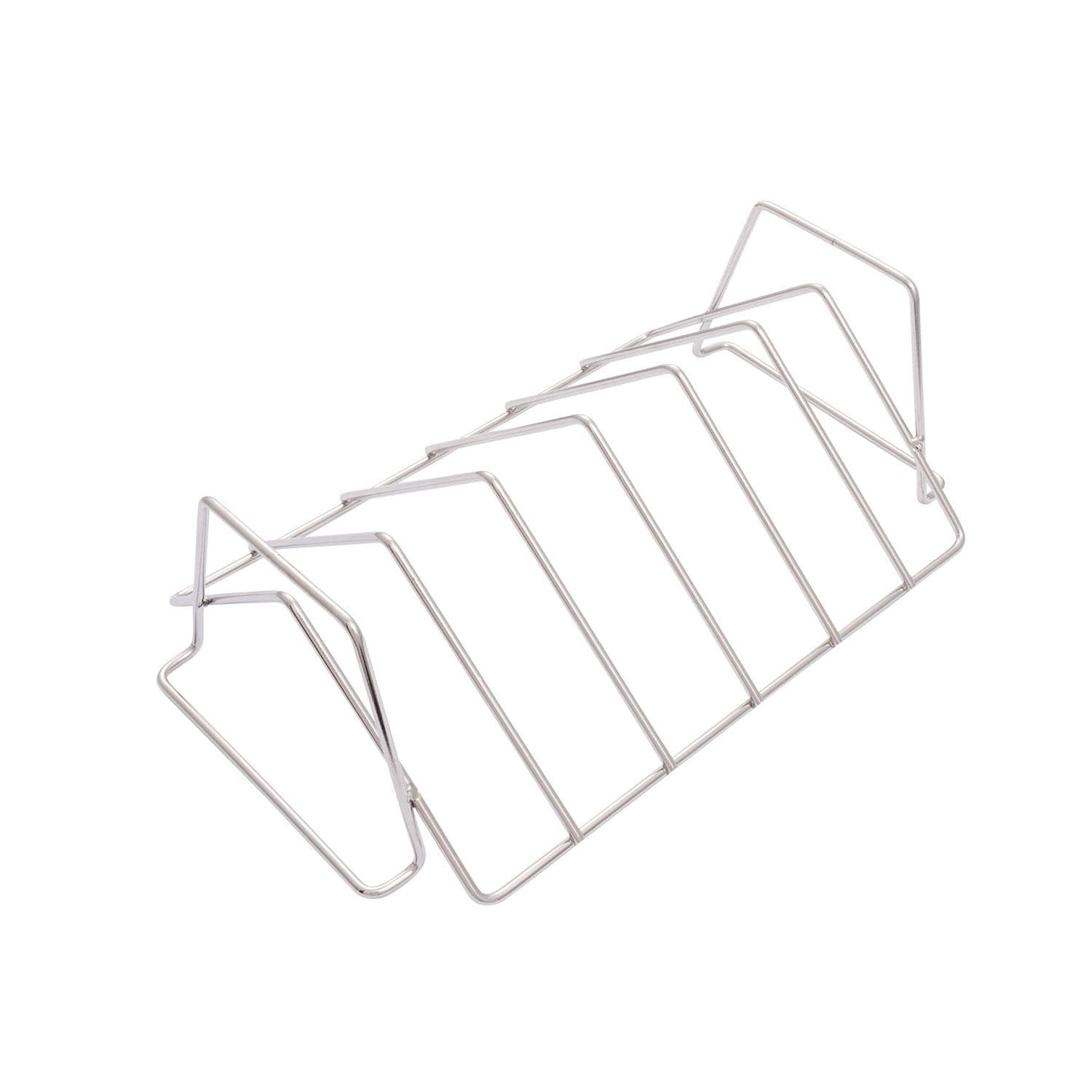 Charbroil 1944364R04 Grill+ Rib & Roast Rack - Angled - Rib Side - White Background thumbnail