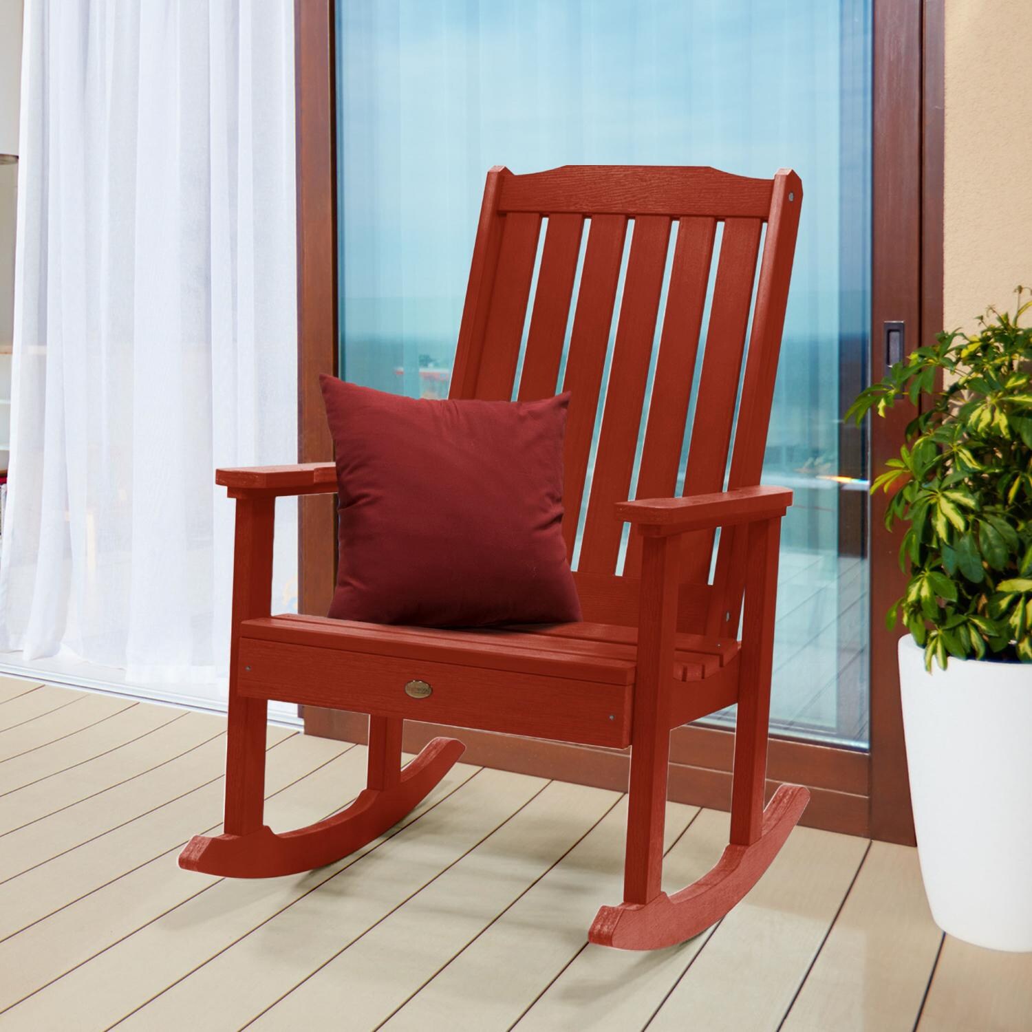 Highwood USA Lehigh Rocking Chair - Rustic Red image