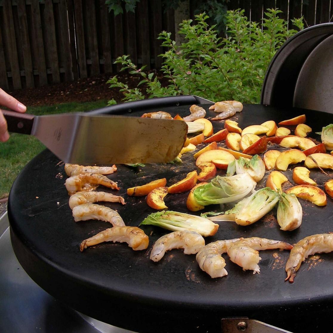 EVO Professional Tabletop Flattop Natural Gas Grill w/ Non-Stick